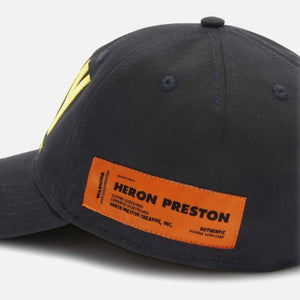 Heron Preston Reg HPNY Hat - Black / Yellow