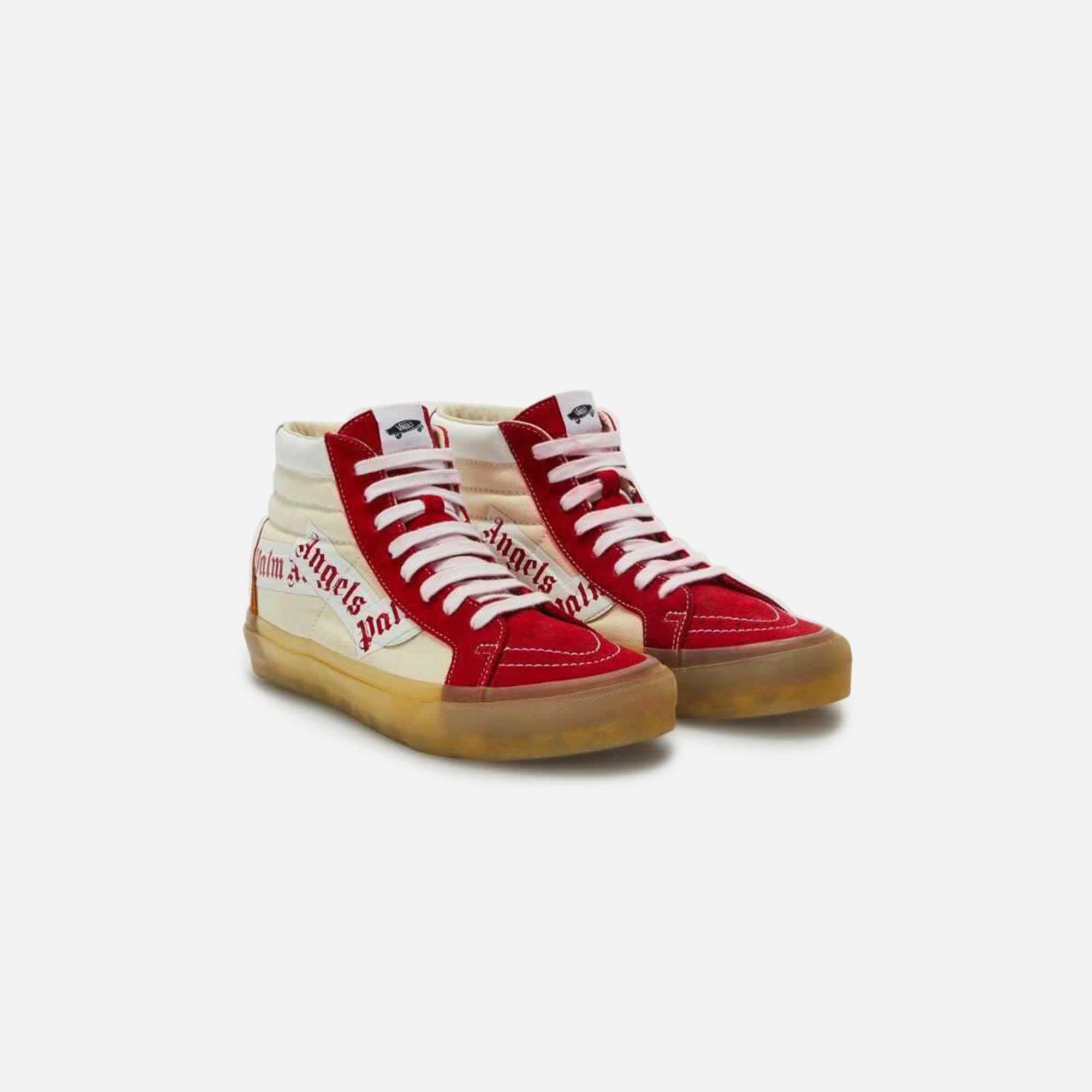 新品vans Palm Angels ハイカットスニーカー 赤/白 Palm Angels x Vans Sk8-Hi Old Skool Release Date | SBD