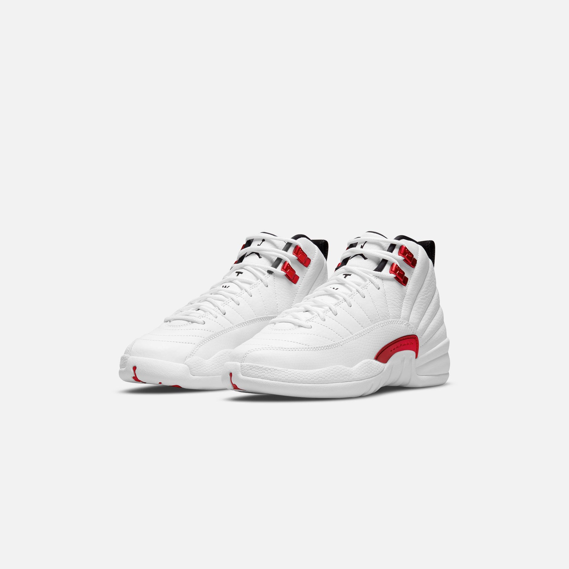 Jordan GS Air Jordan 12 Retro - White / Black / University Red