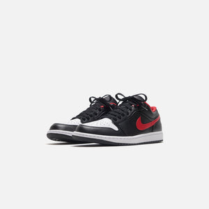 Nike Air Jordan 1 Low - Black / Fire Red / White