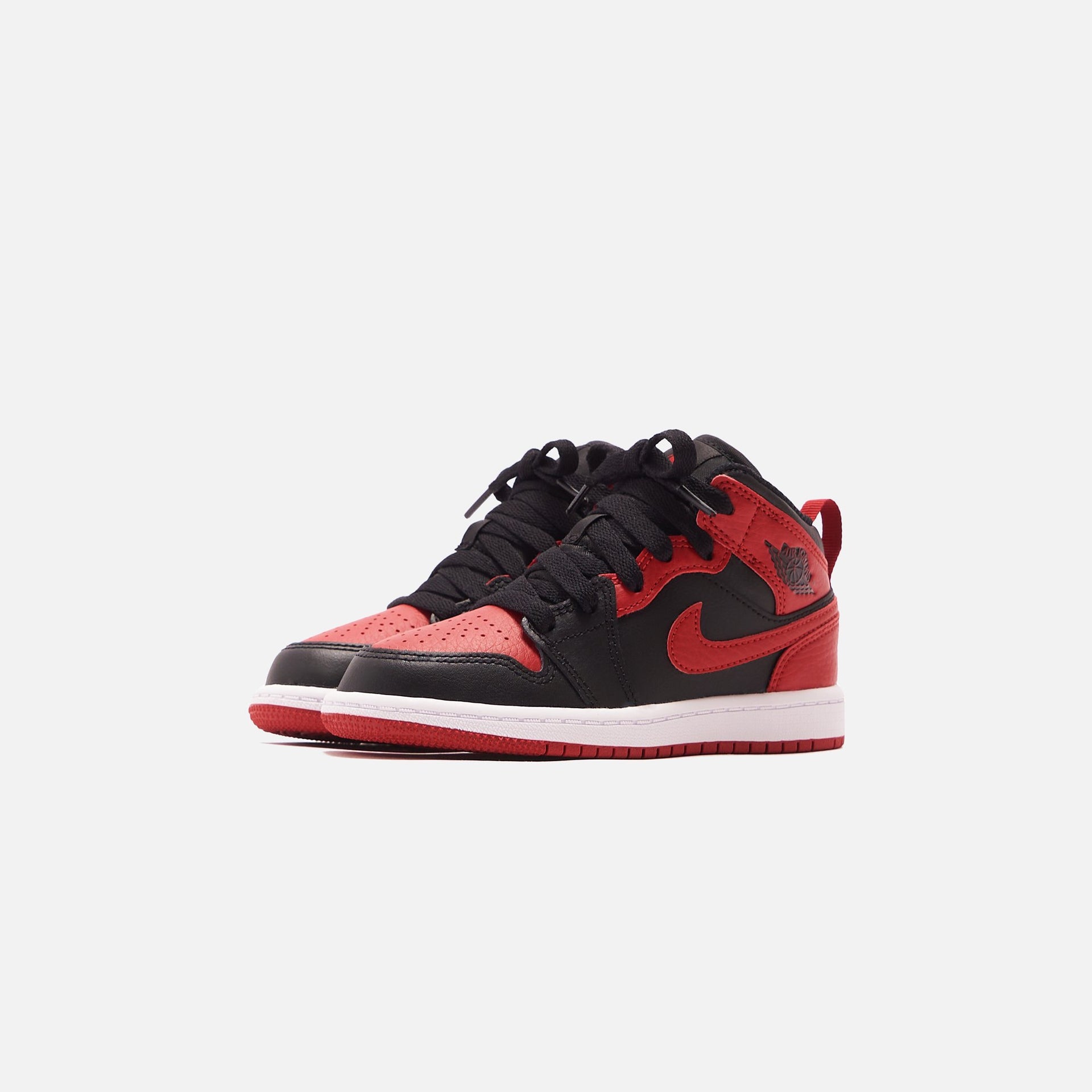 Jordan Pre-School Air Jordan 1 Mid BP - Black / Gym Red / White