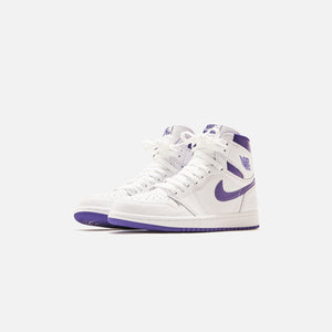 Nike WMNS Air Jordan 1 High OG - White / Court Purple