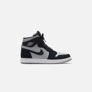 Nike Air Jordan 1 Zoom Cmft - Black / White / Light Smoke Grey