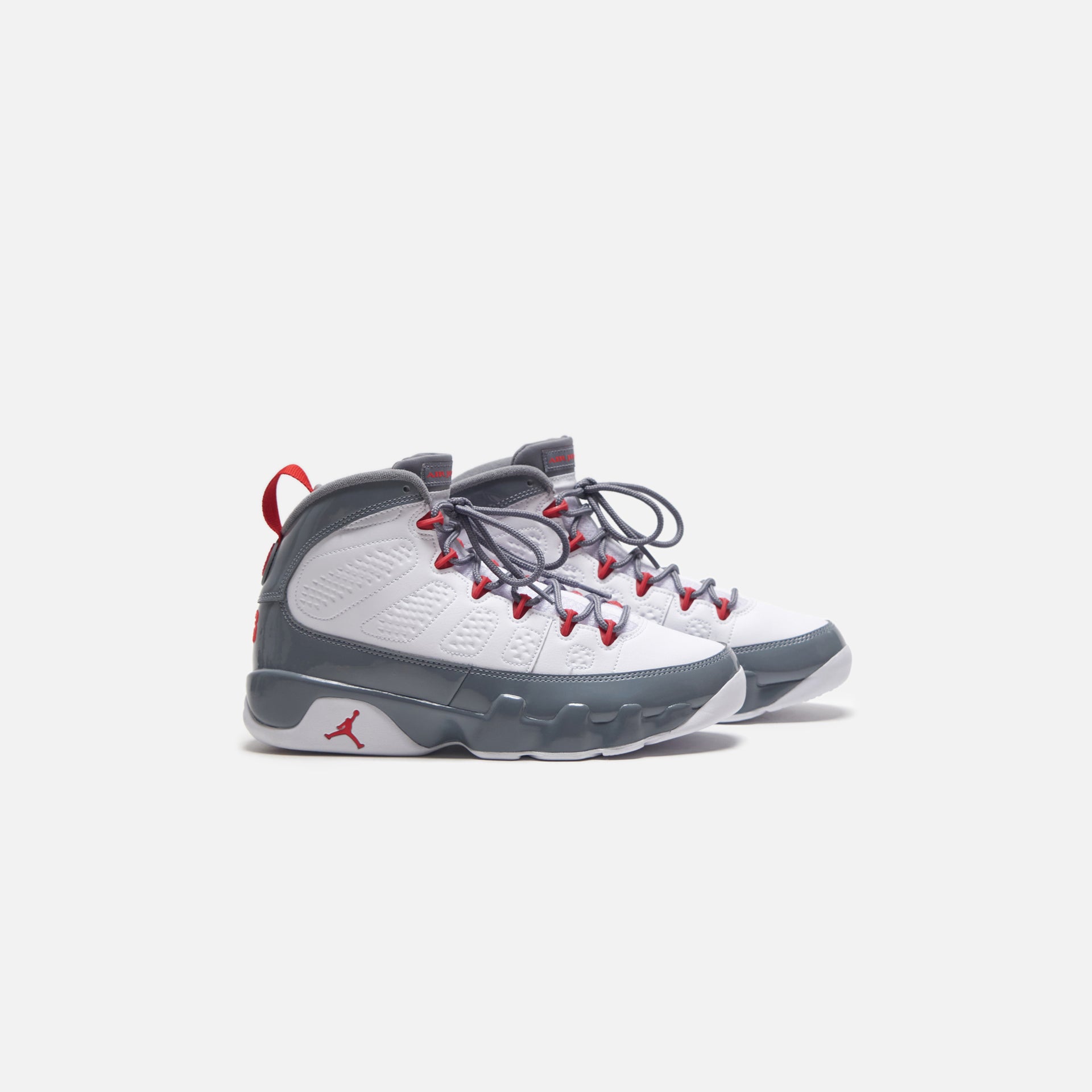 Jordan Air Jordan 9 Retro - White / Fire Red / Cool Grey