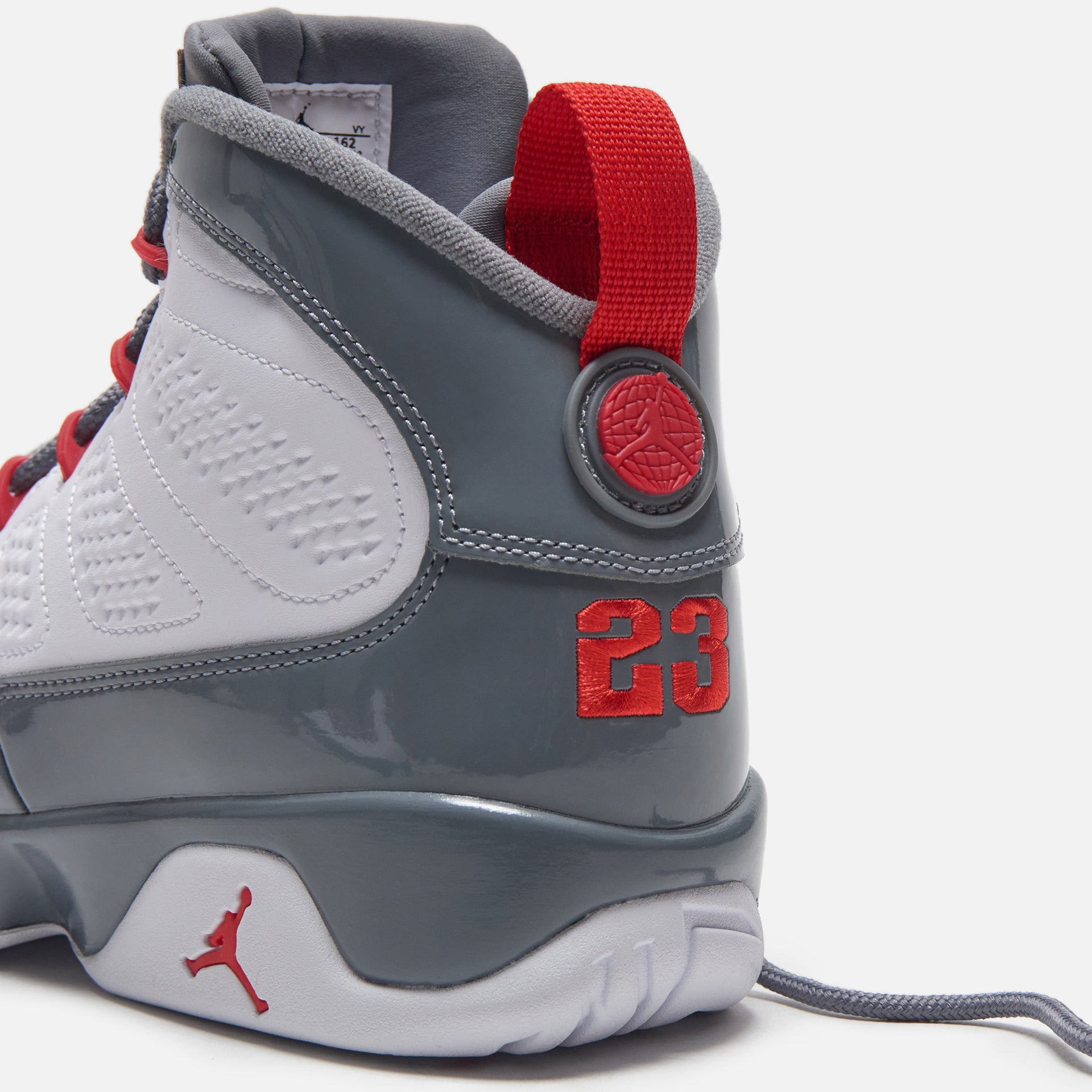 Jordan Air Jordan 9 Retro - White / Fire Red / Cool Grey