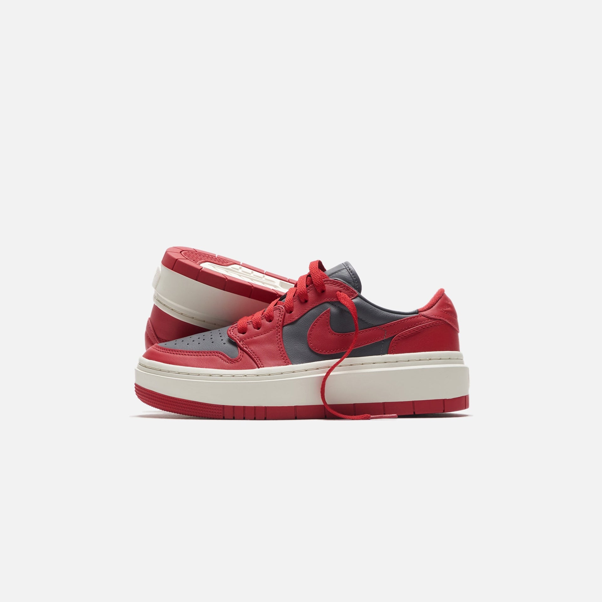 Nike Wmns Air Jordan 1 Elevate Low - Dark Grey / Varsity Red