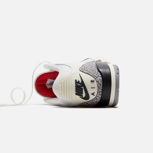 Nike Air Jordan 3 Retro - Summit White / Fire Red / Black / Cement
