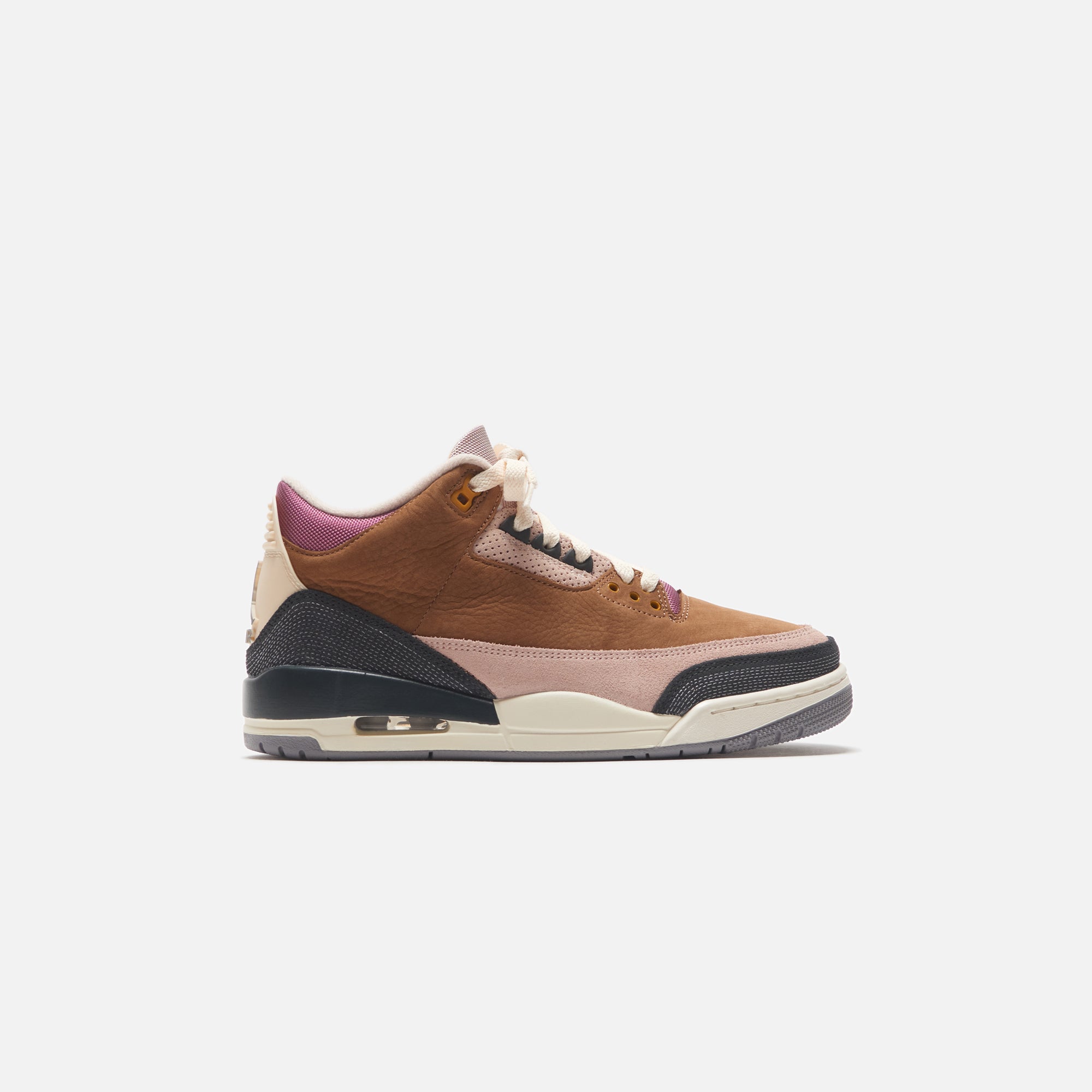 Jordan 3 matte 2024 burgundy and gold