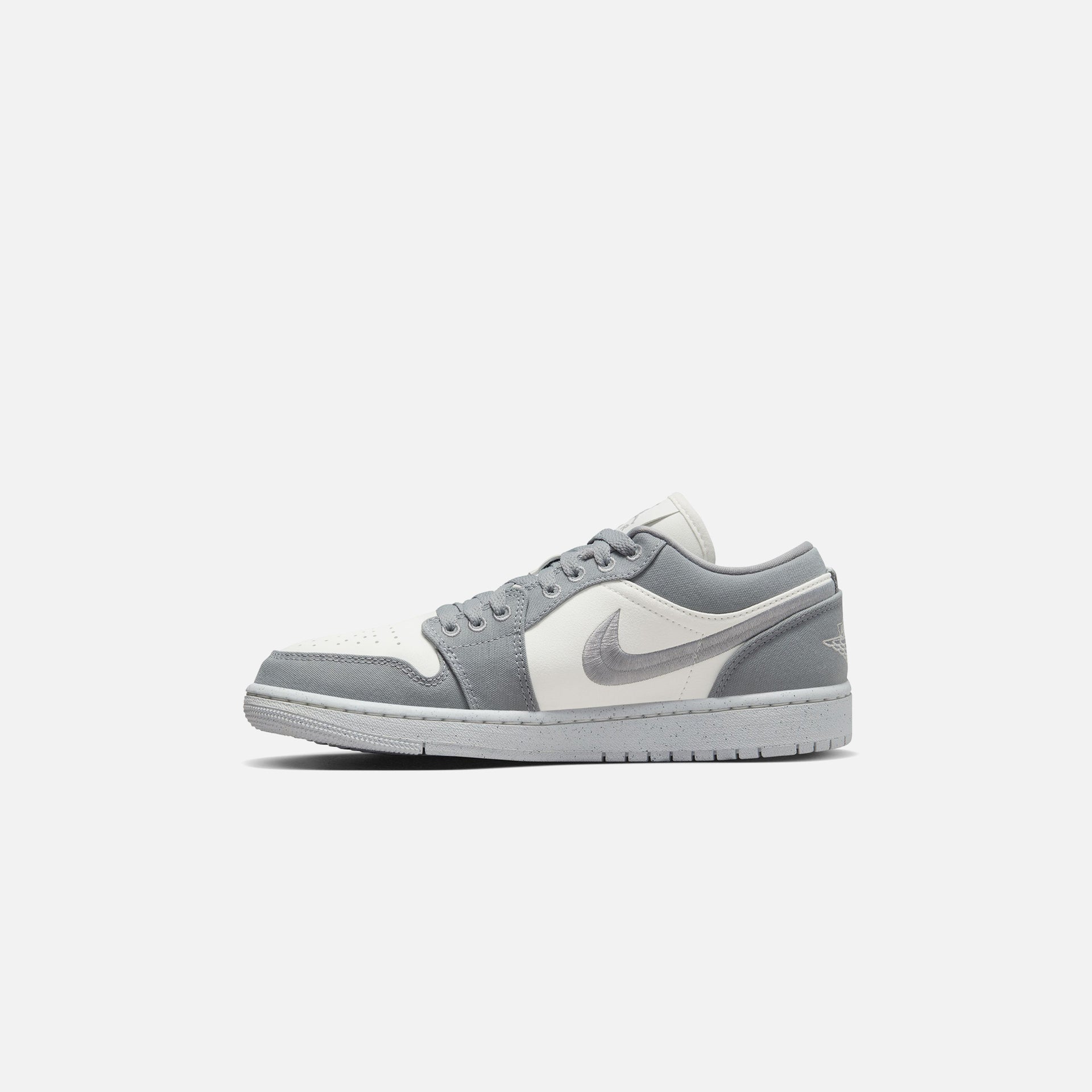 Jordan WMNS Air Jordan 1 Low SE - Light Steel Grey / White / Sail