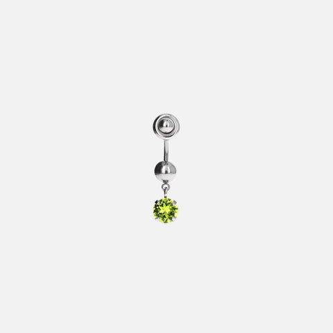 Justine Clenquet Neil Earring - Acid Green