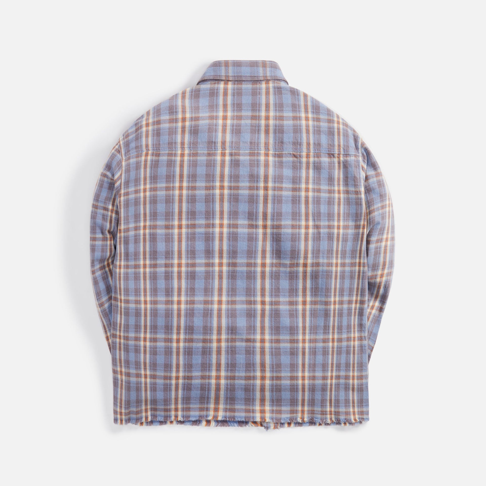 John Elliott Hemi Overshirt - Blue / Red