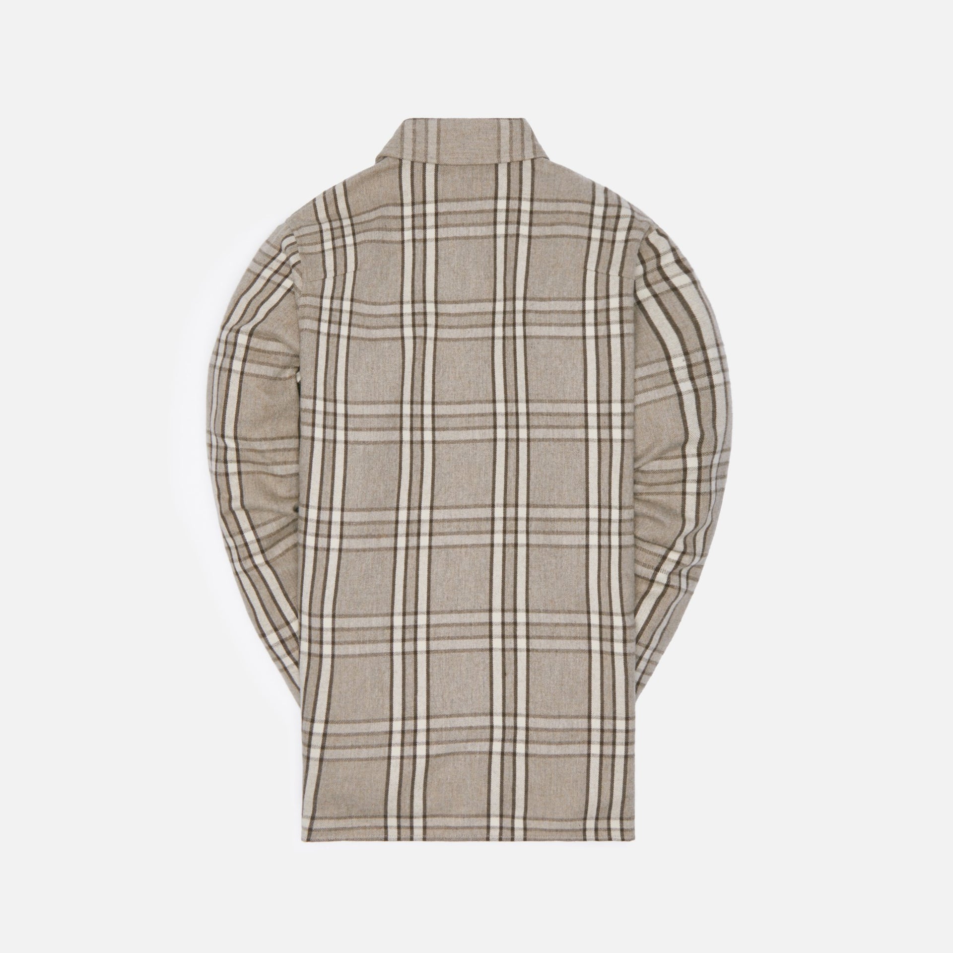 John Elliott Sly Straight Hem Shirt Beachwood Check - Multi