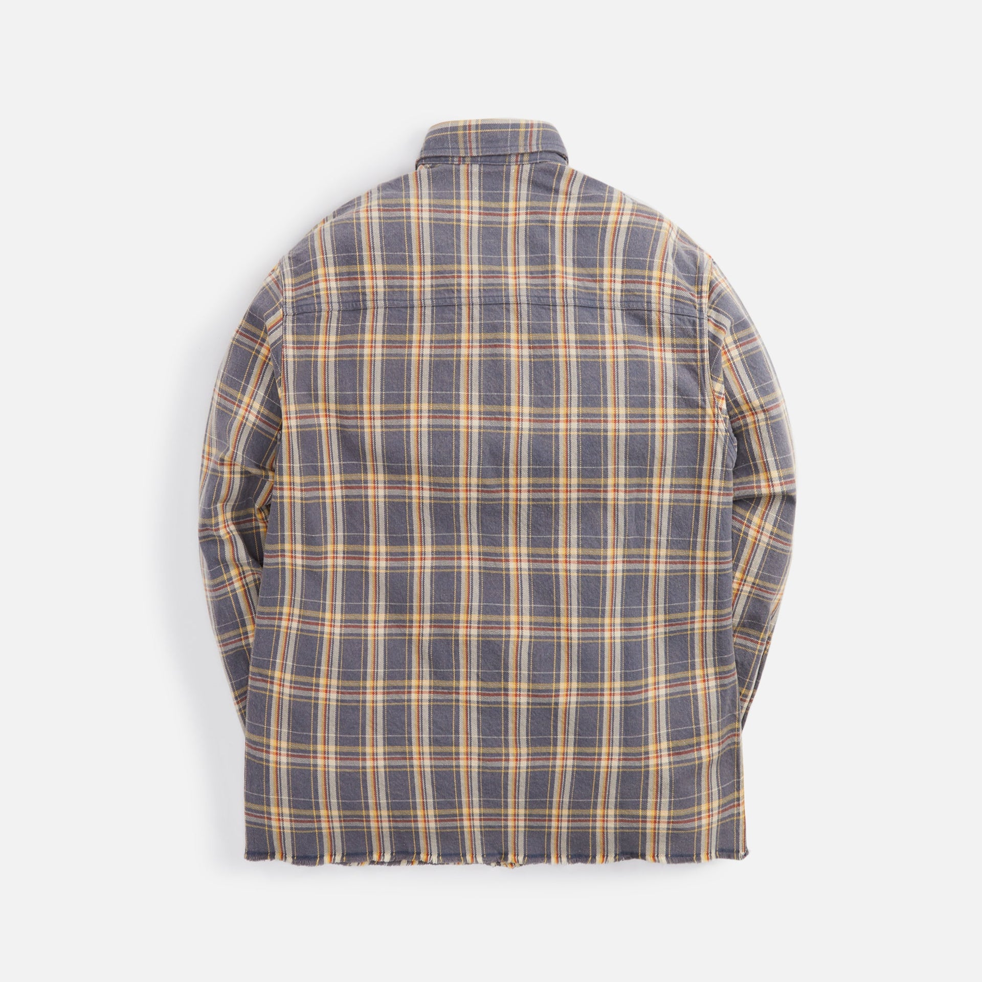 John Elliott Hemi Overshirt - Navy / Yellow