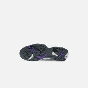 Nike Air Jordan 7 - Retro White / Varsity Purple / Flint Grey / Black
