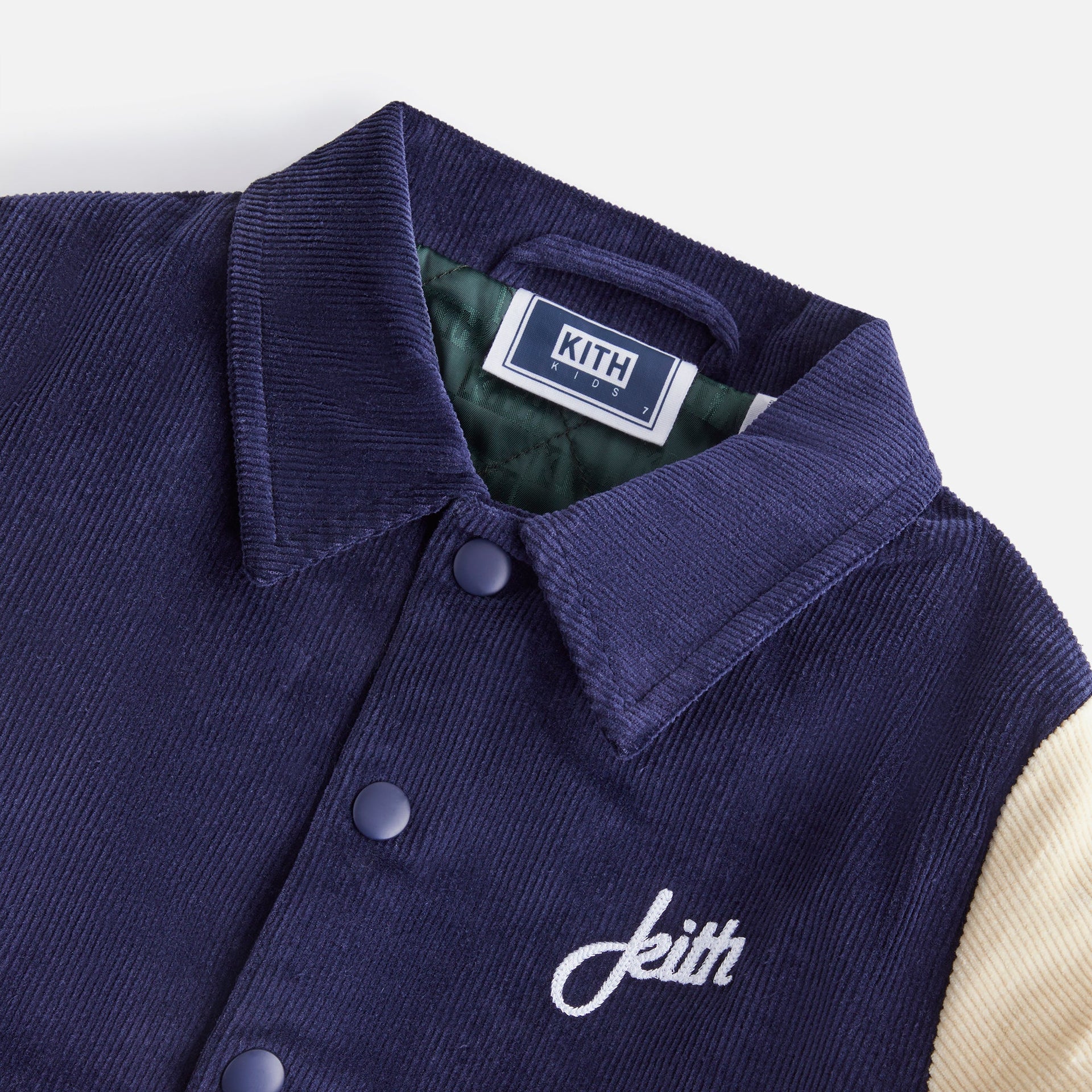 Kith Kids Varsity Jacket - Peacoat