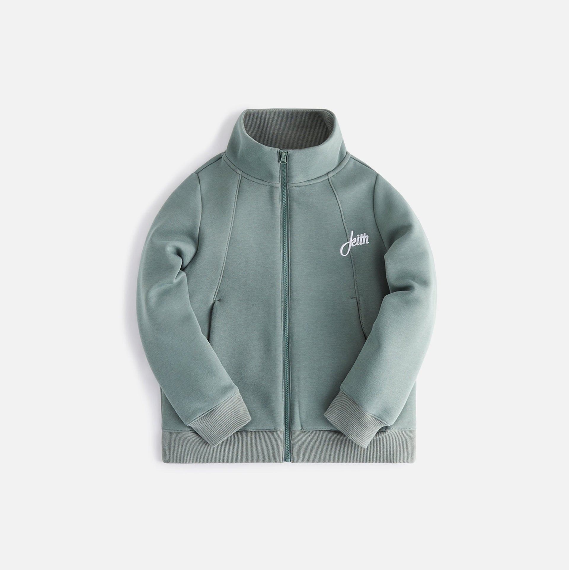 Kith Kids Interlock Track Jacket - Laurel