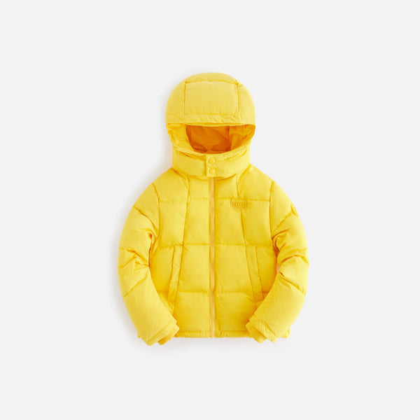 Kids yellow outlet puffer jacket