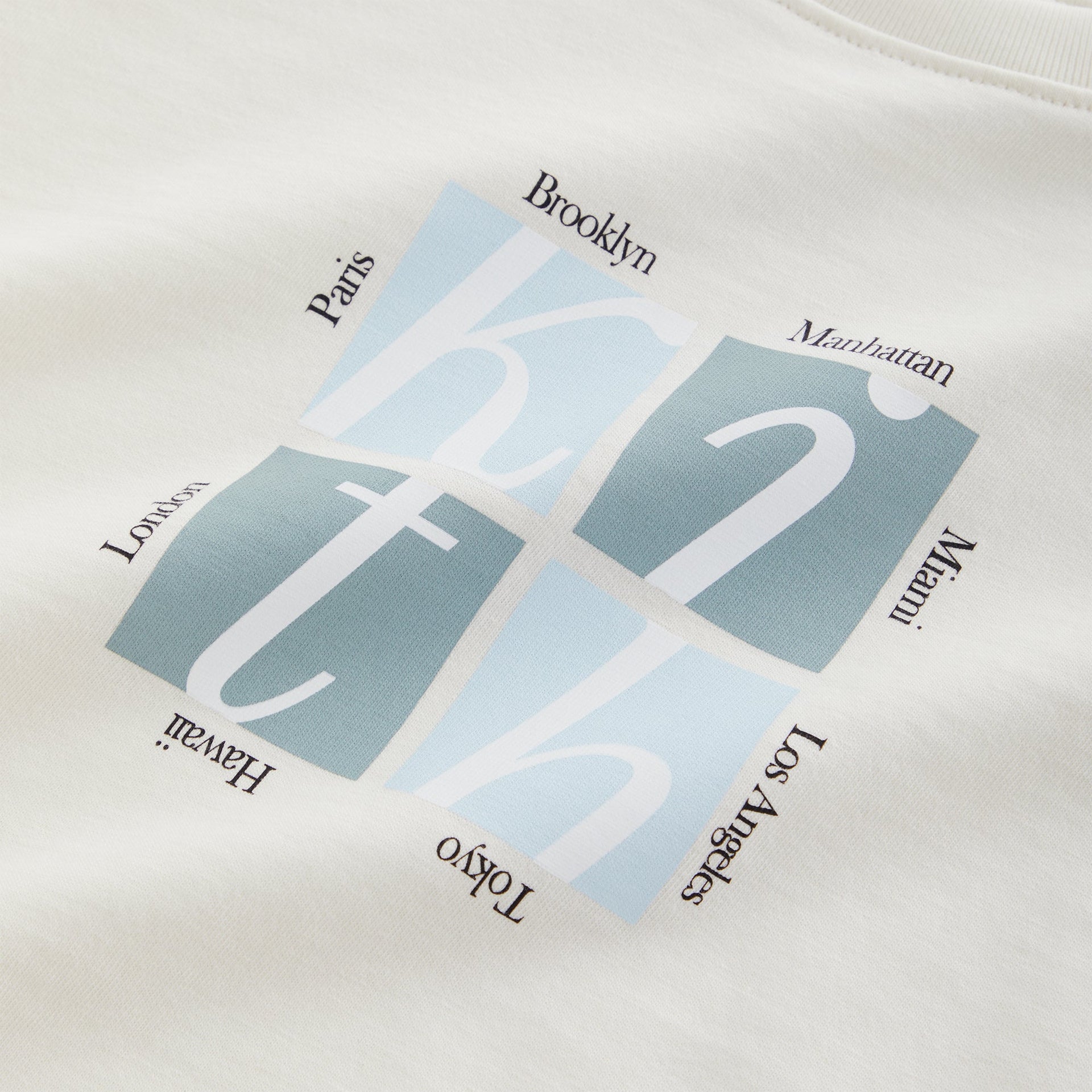 Kith Kids Typography Tee - Sandrift