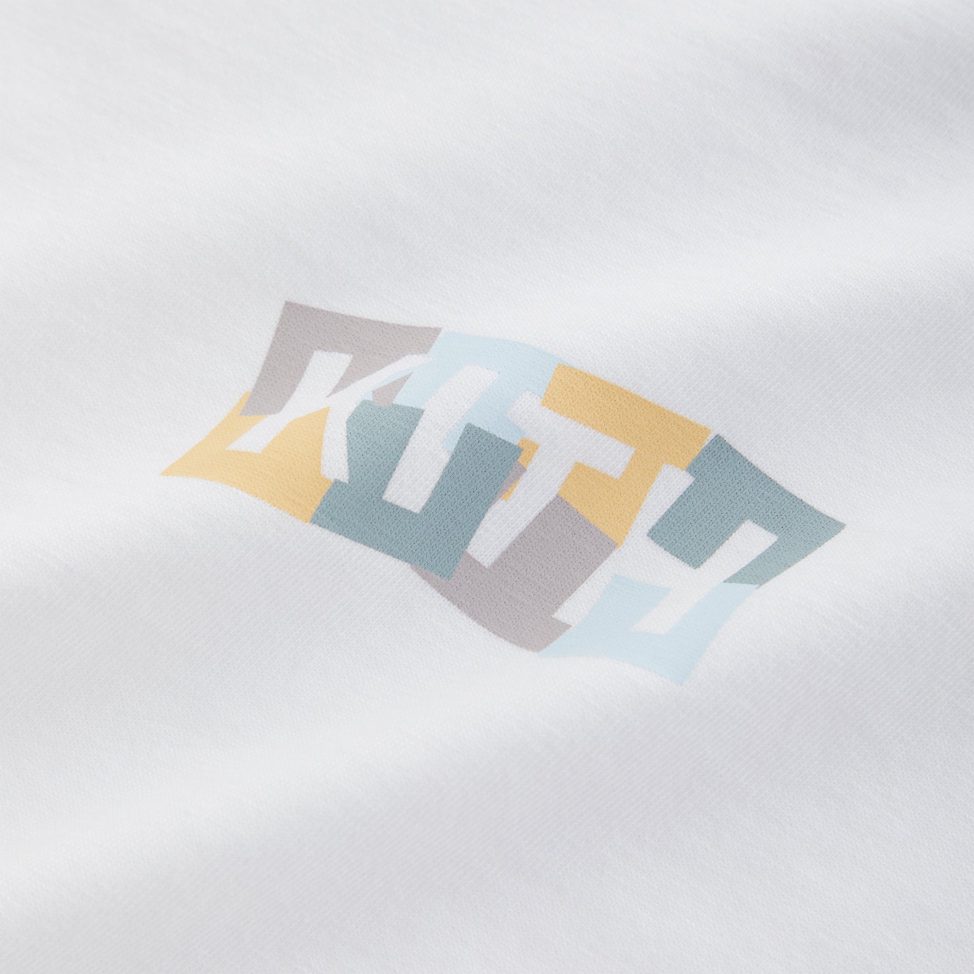 Kith Kids Collage Classic Logo Tee - White