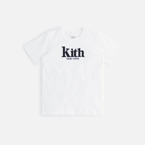 Kith Kids Classic Mott Tee - White – Kith Europe
