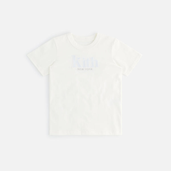 Kith Kids Classic Mott Tee - Sandrift – Kith Europe