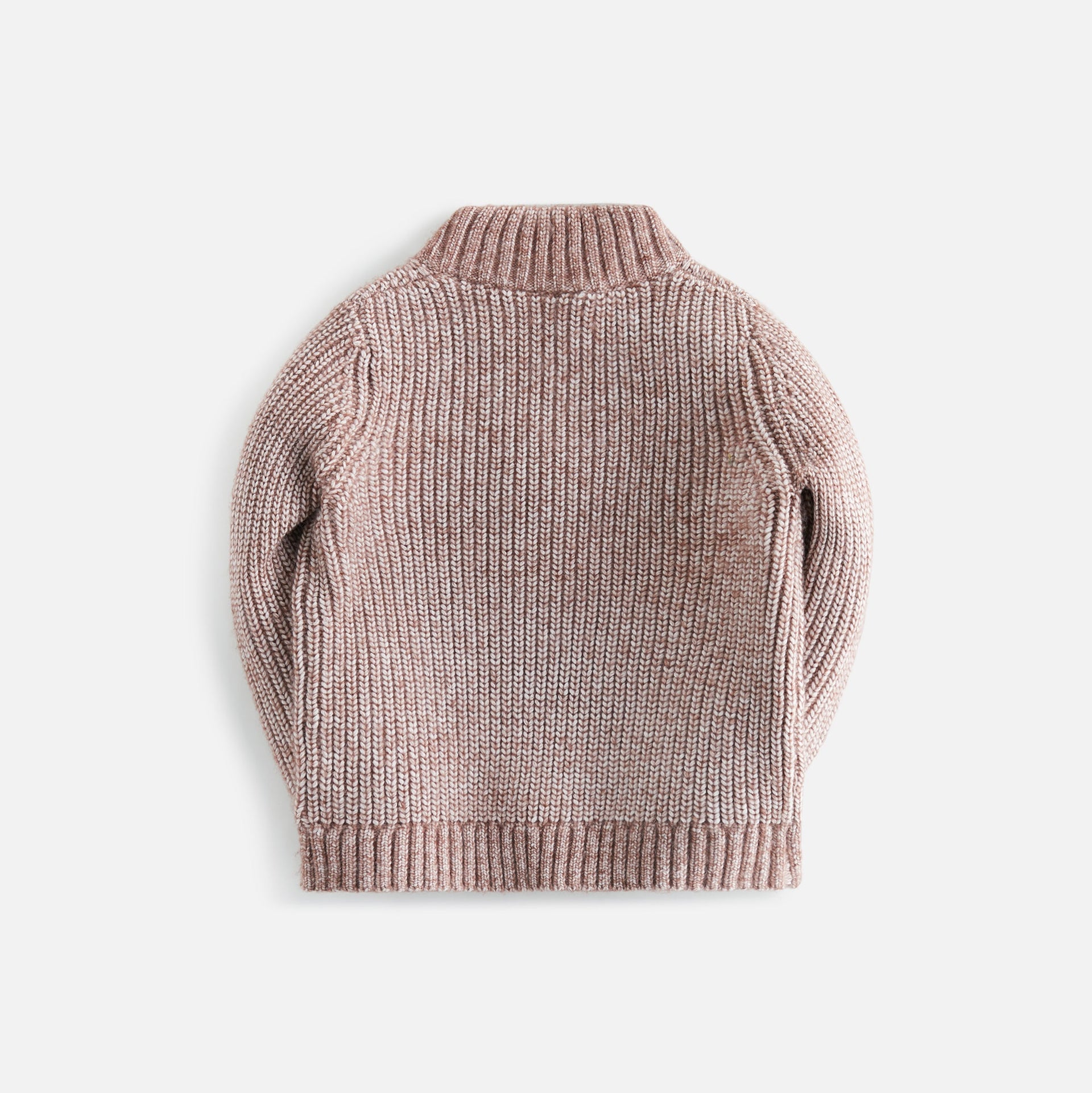 Kith Kids Knit Quarter Zip - Dusty Mauve