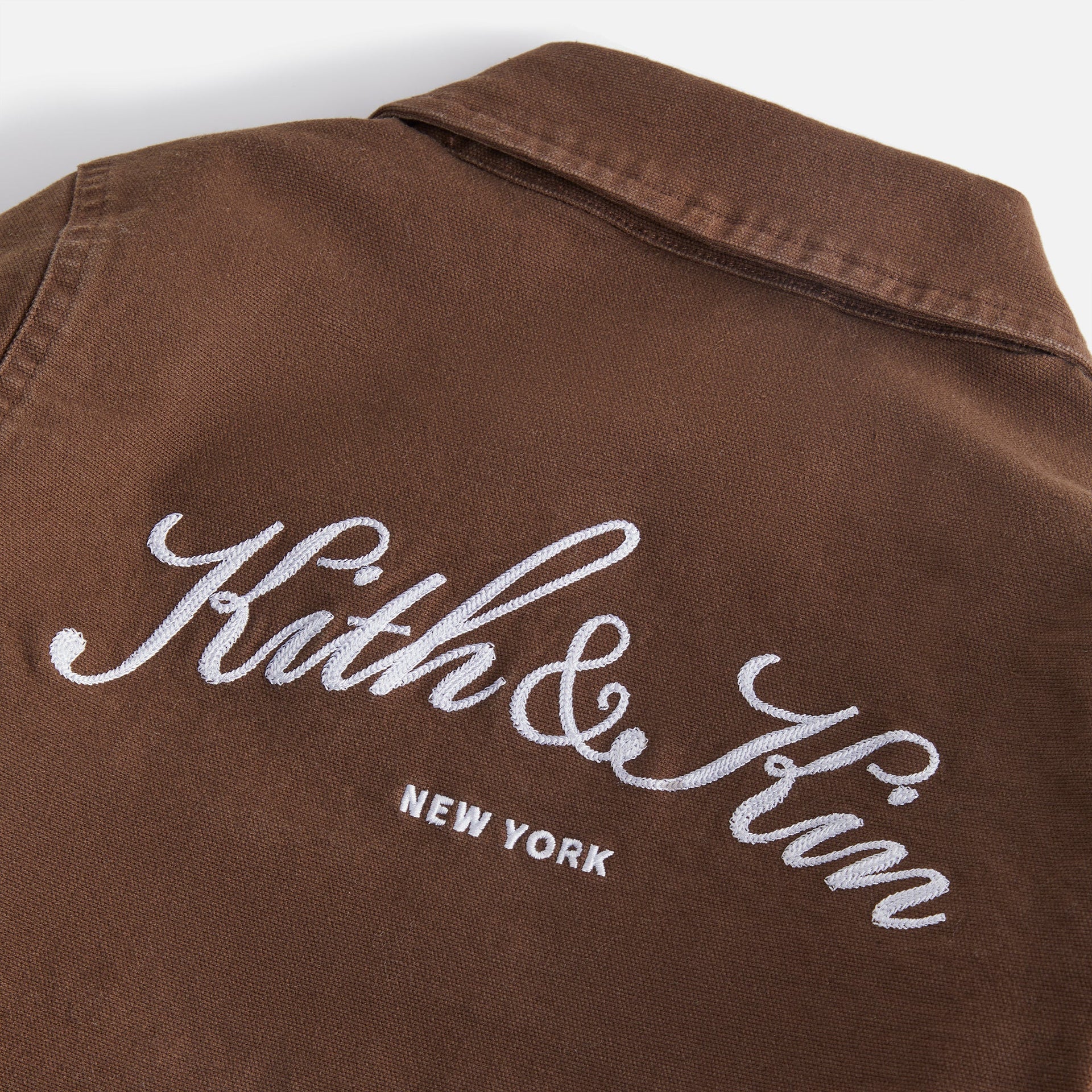 Kith Kids Twill Workman Shirt - Coffee