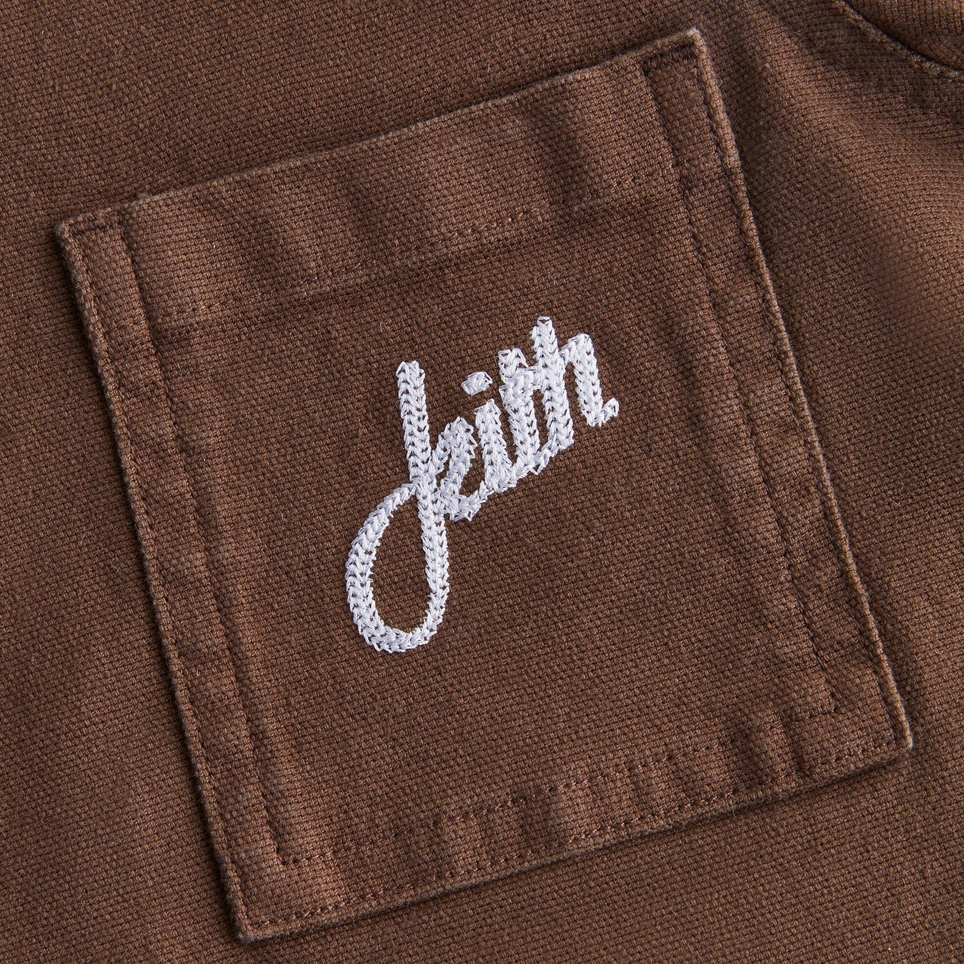 Kith Kids Twill Workman Shirt - Coffee