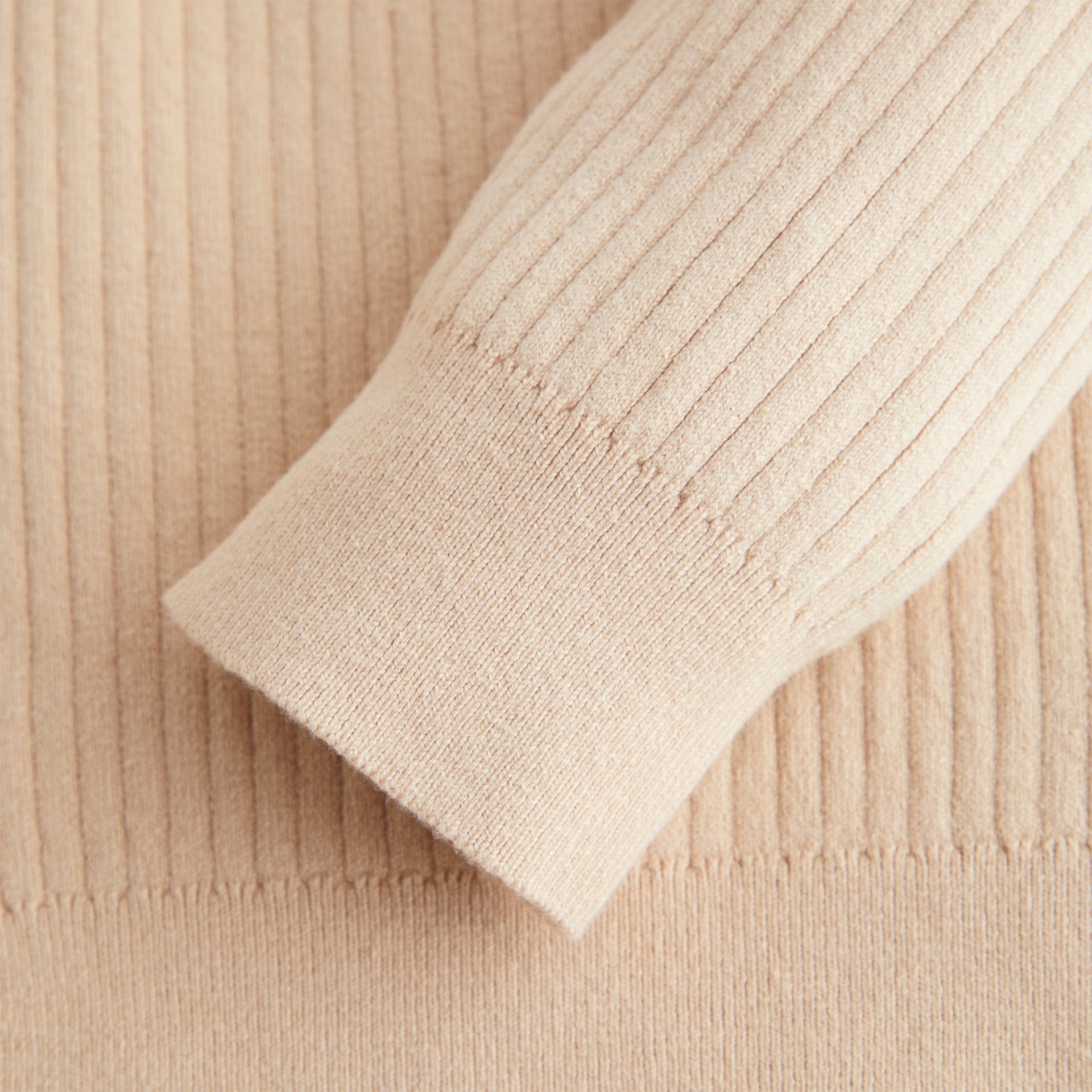 Kith Kids Knit Rib Cardigan - Birch