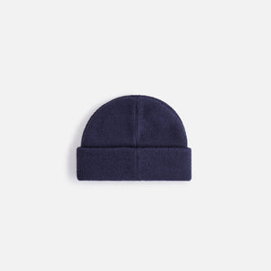 Kith Baby Logo Classic Rib Beanie - Nocturnal