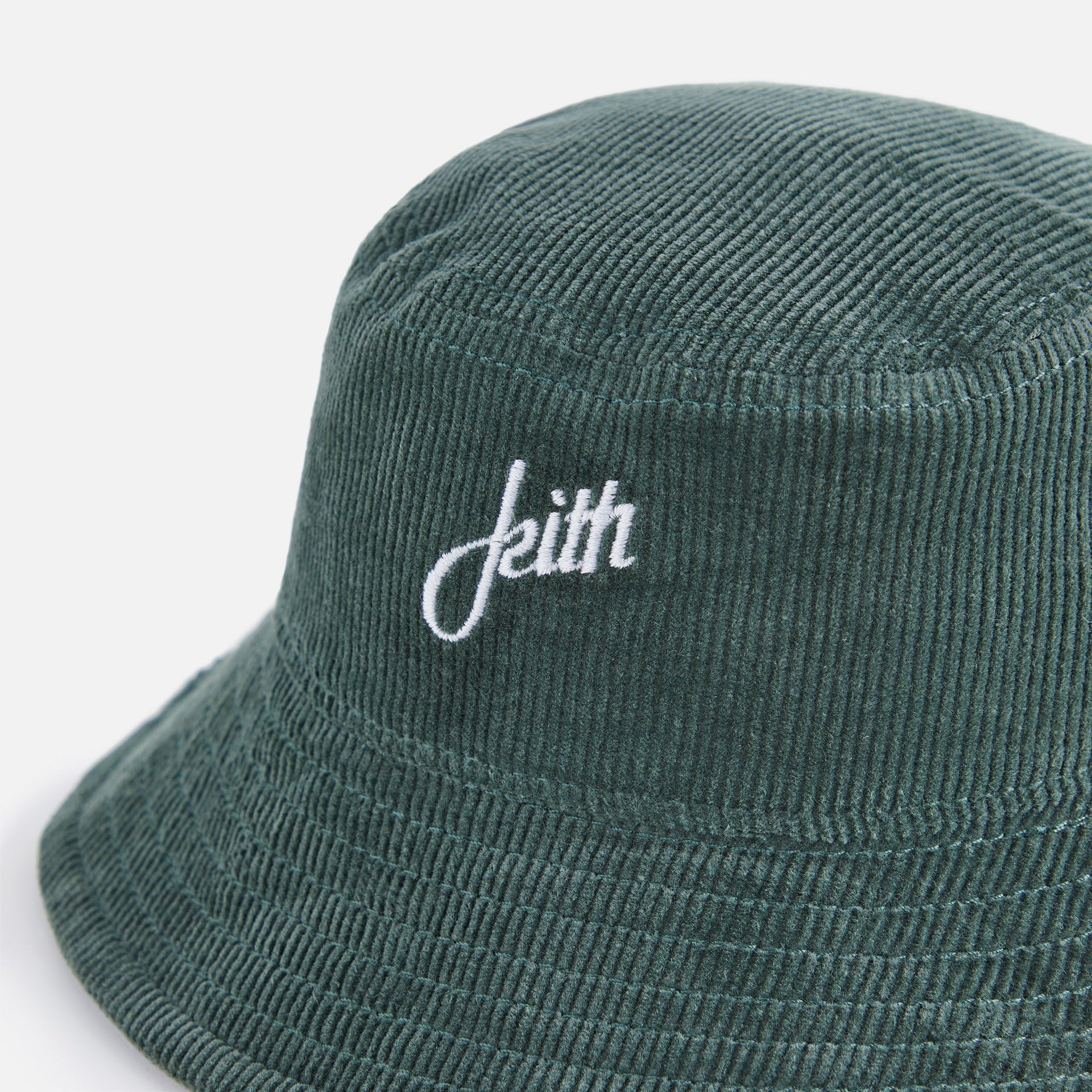 Kith Kids Baby Cord Bucket Hat - Jungle Green