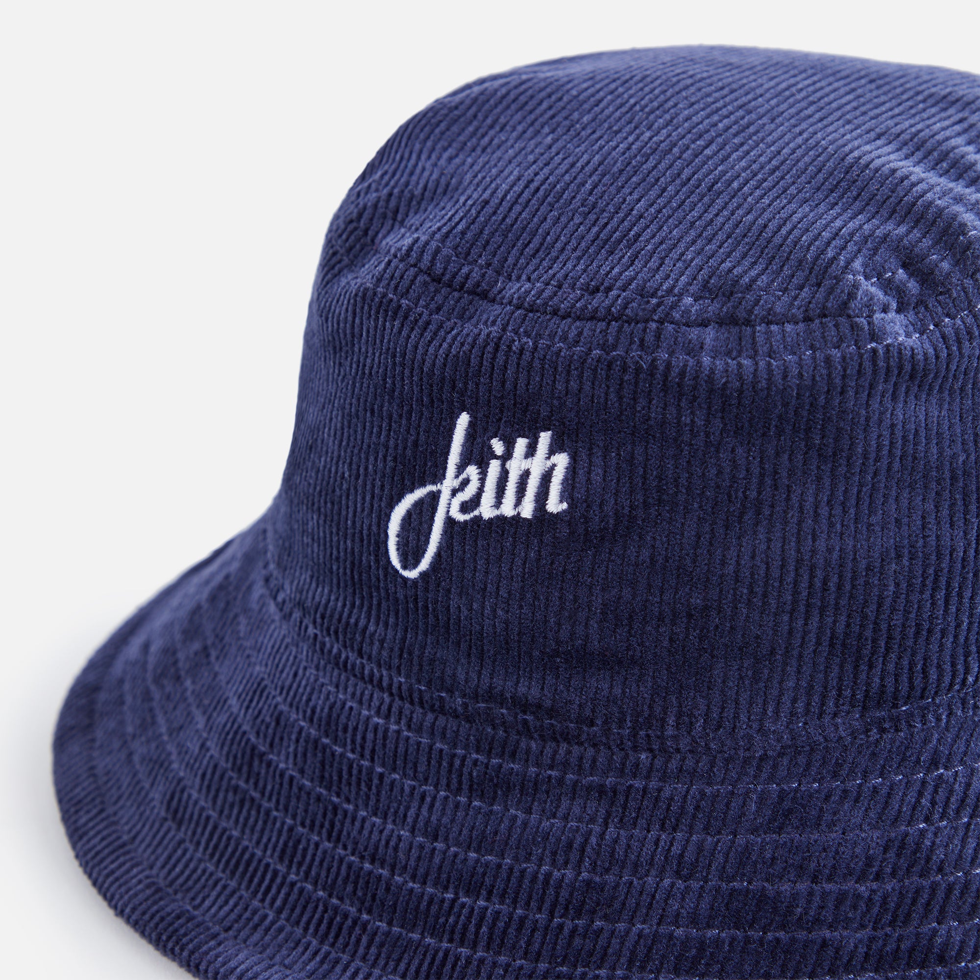 Kith Kids Baby Cord Bucket Hat - Peacoat – Kith Europe