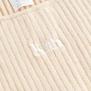 Kith Kids Baby Knit Rib Coverall - Birch