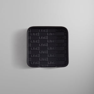 Kith Monogram Leather Coasters - Black