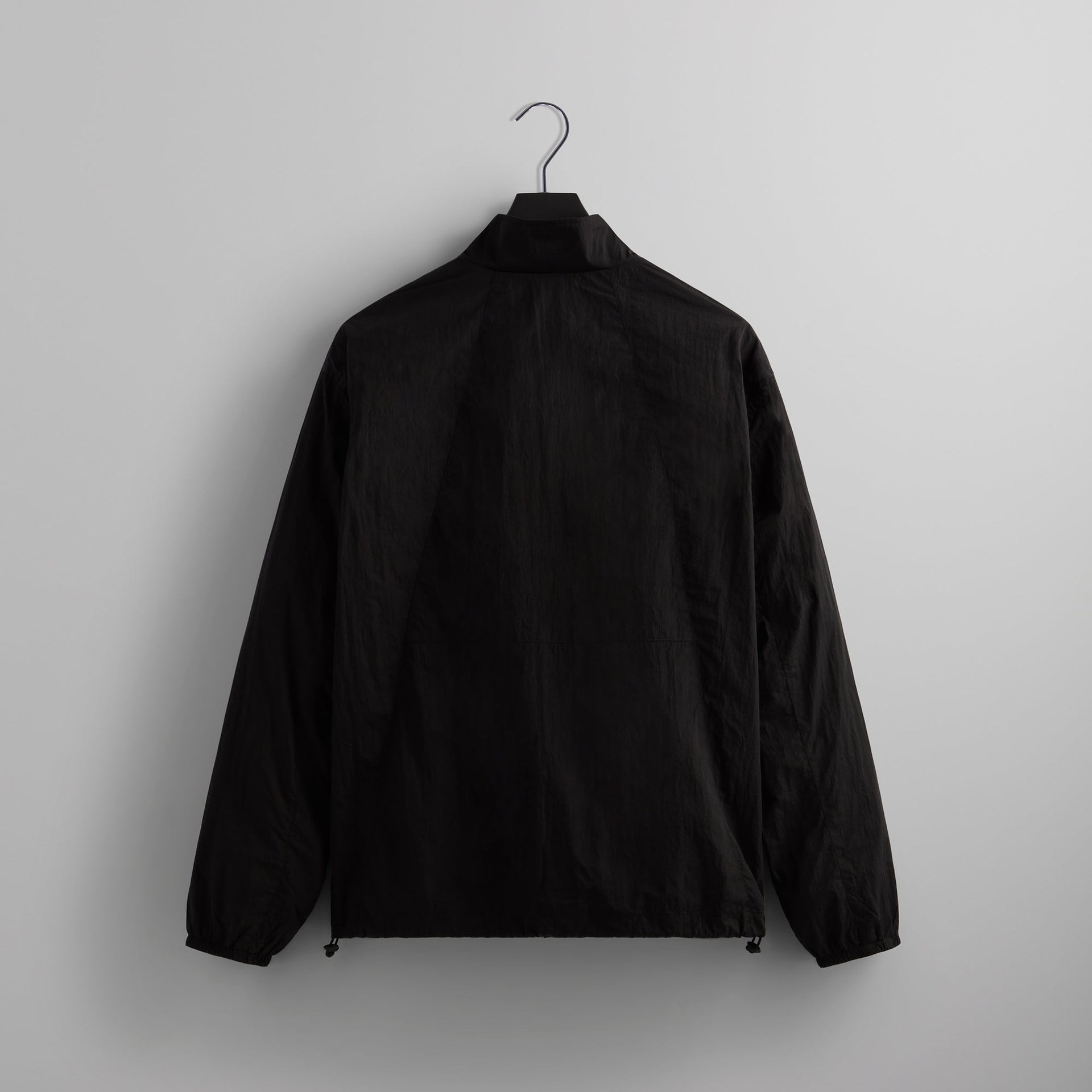 Kith Wrinkle Nylon Windsor Panelled Track Jacket - Black