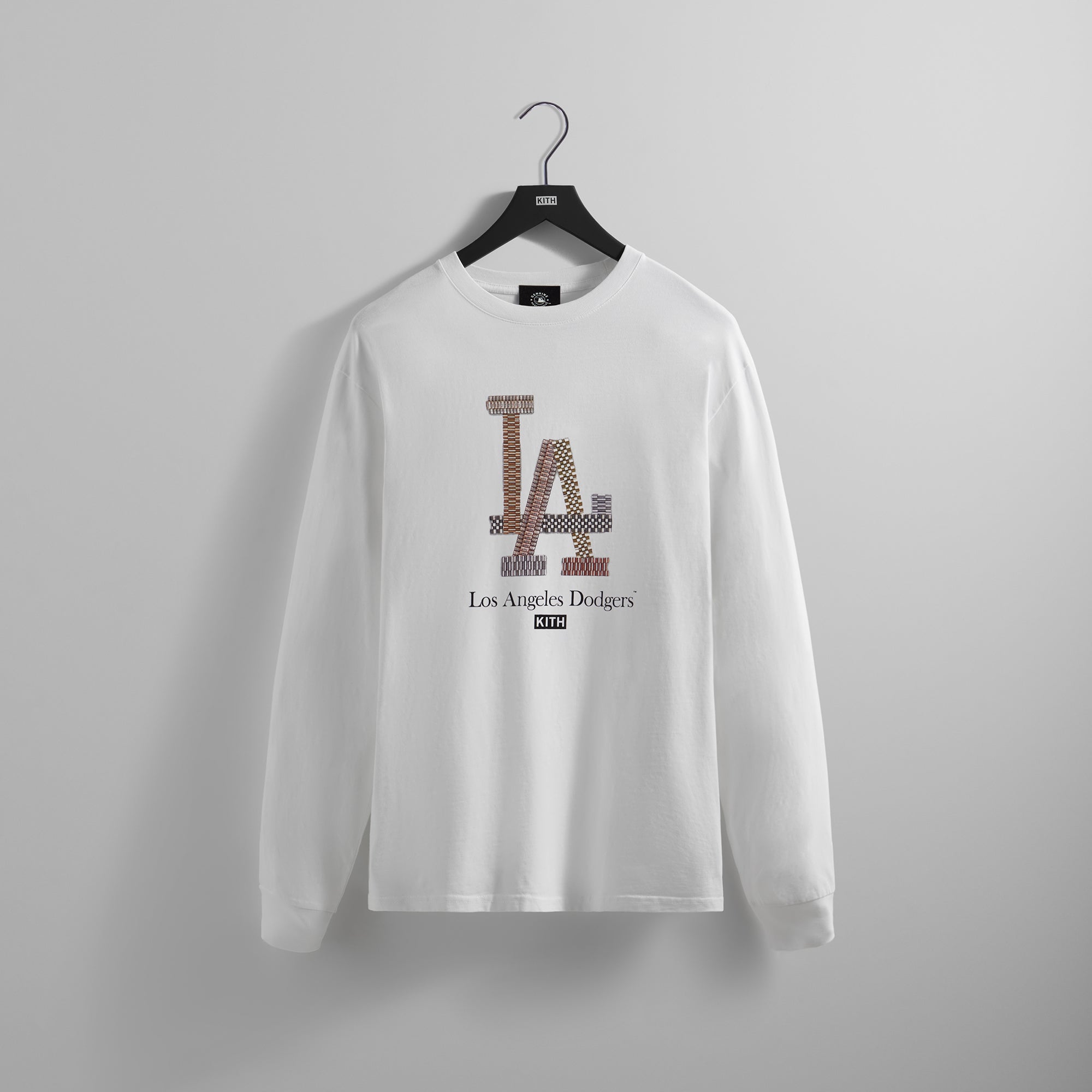 Kith X Rachel Goatley Dodgers Ls Tee - White – Kith Europe