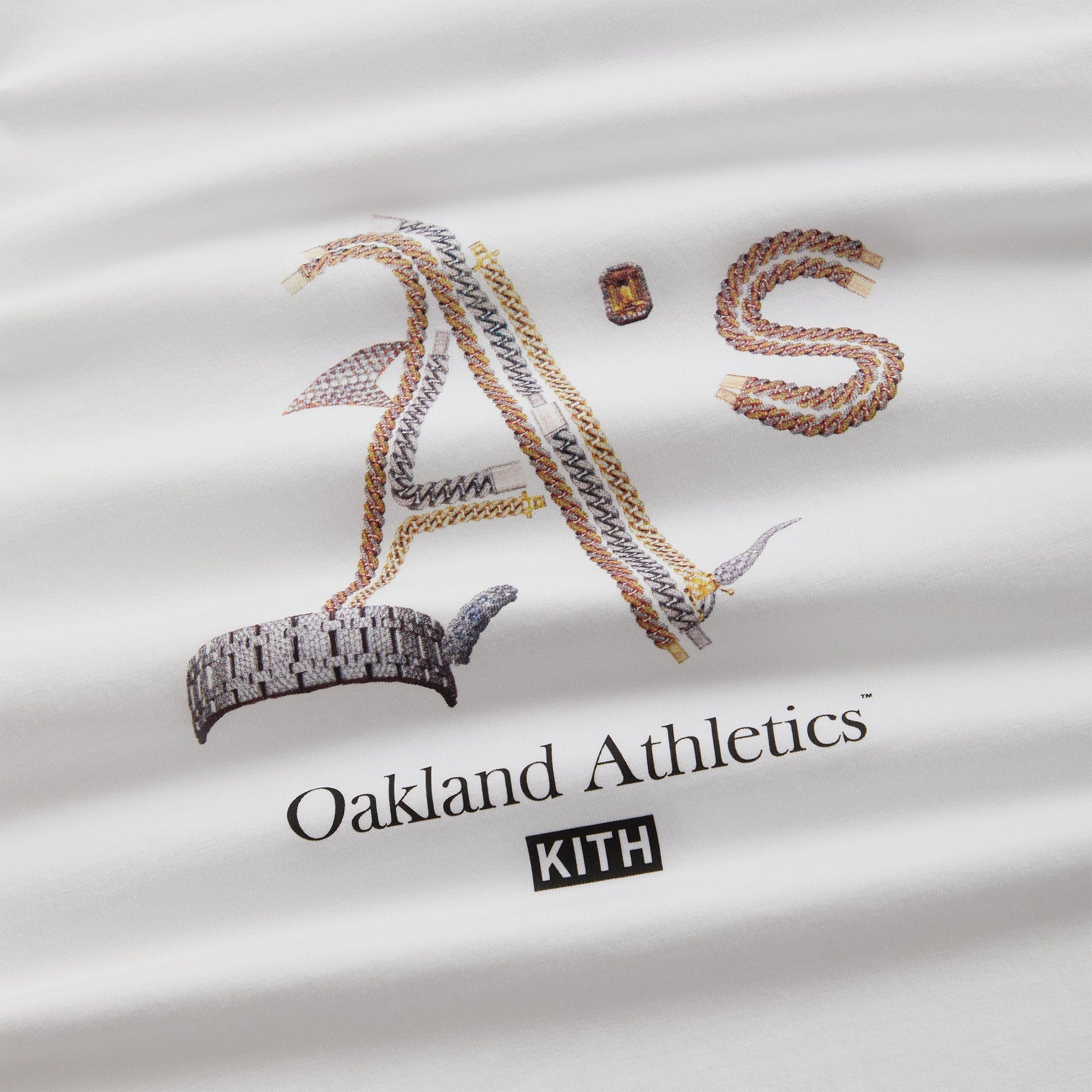 Kith X Rachel Goatley Athletics Ls Tee - White