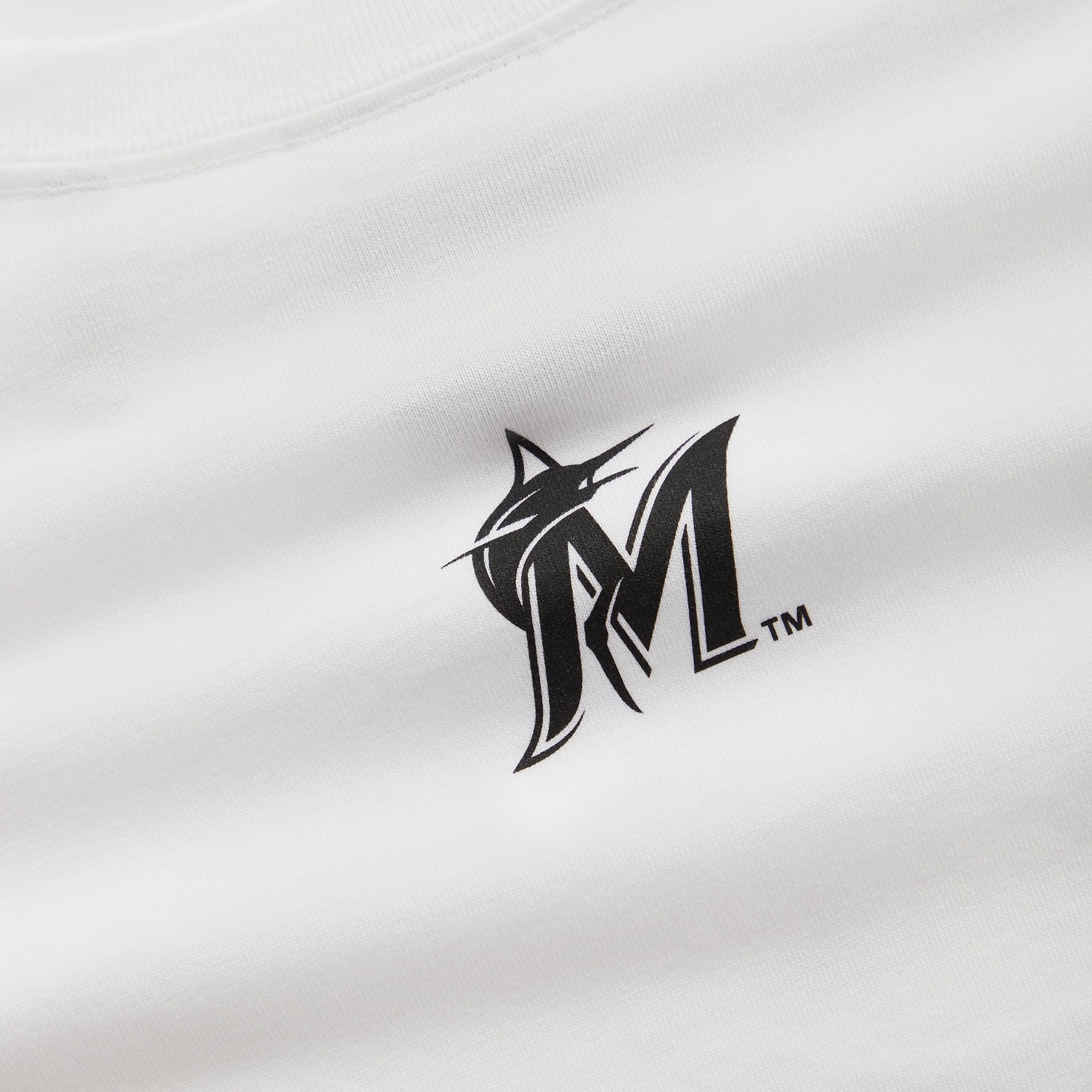 Kith X Rachel Goatley Marlins Ls Tee - White