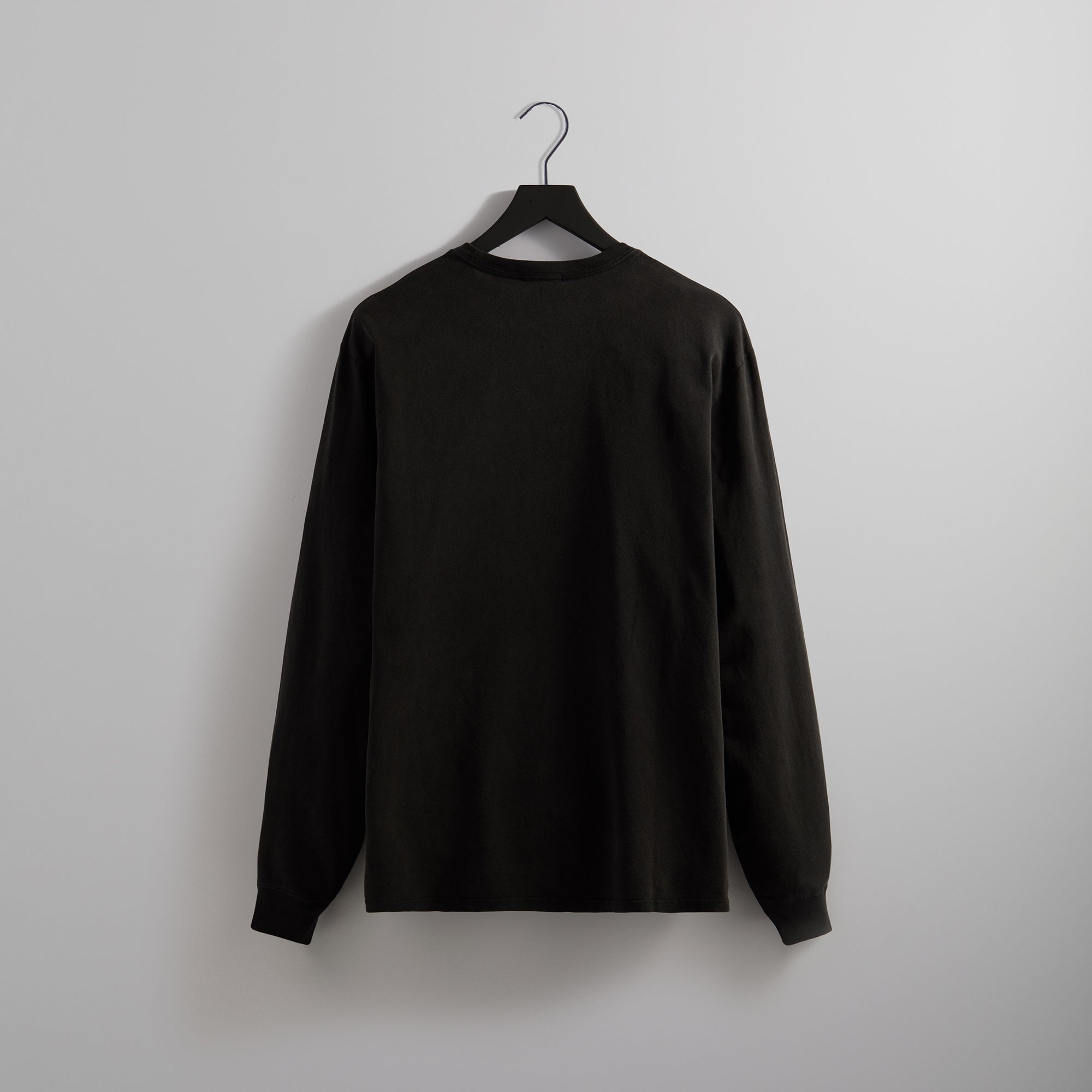 Kith Long Sleeve Vintage Tee - Black – Kith Europe