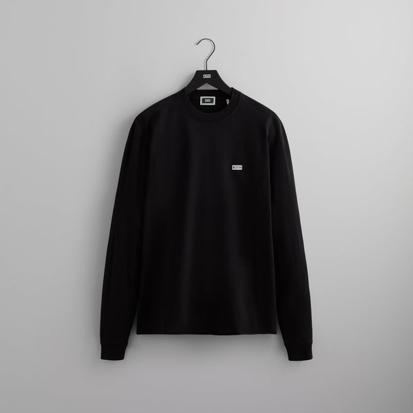 Kith Long Sleeve LAX Tee - Black – Kith Europe