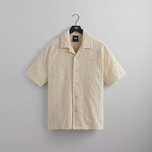 Kith Thompson Camp Collar Shirt - Sandrift – Kith Europe