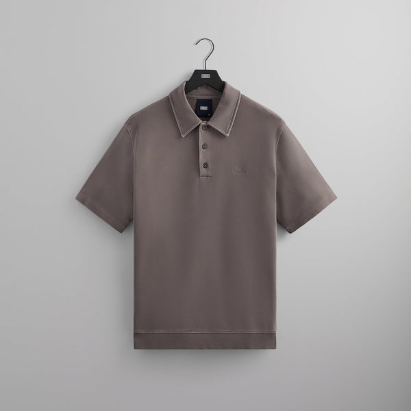 Kith Interlock Graham Polo - Thunder – Kith Europe