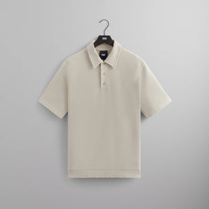 Kith Seersucker Pearson Henley Pullover - White – Kith Europe