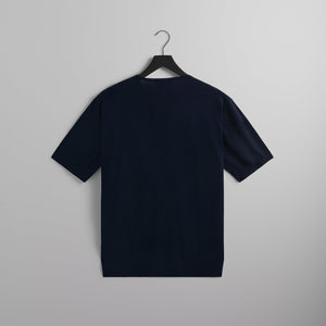 Kith Sylvan Knit V-Neck Tee - Nocturnal PH – Kith Europe