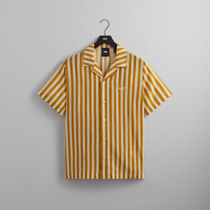 Kith Striped Thompson Camp Collar Shirt - Agate – Kith Europe