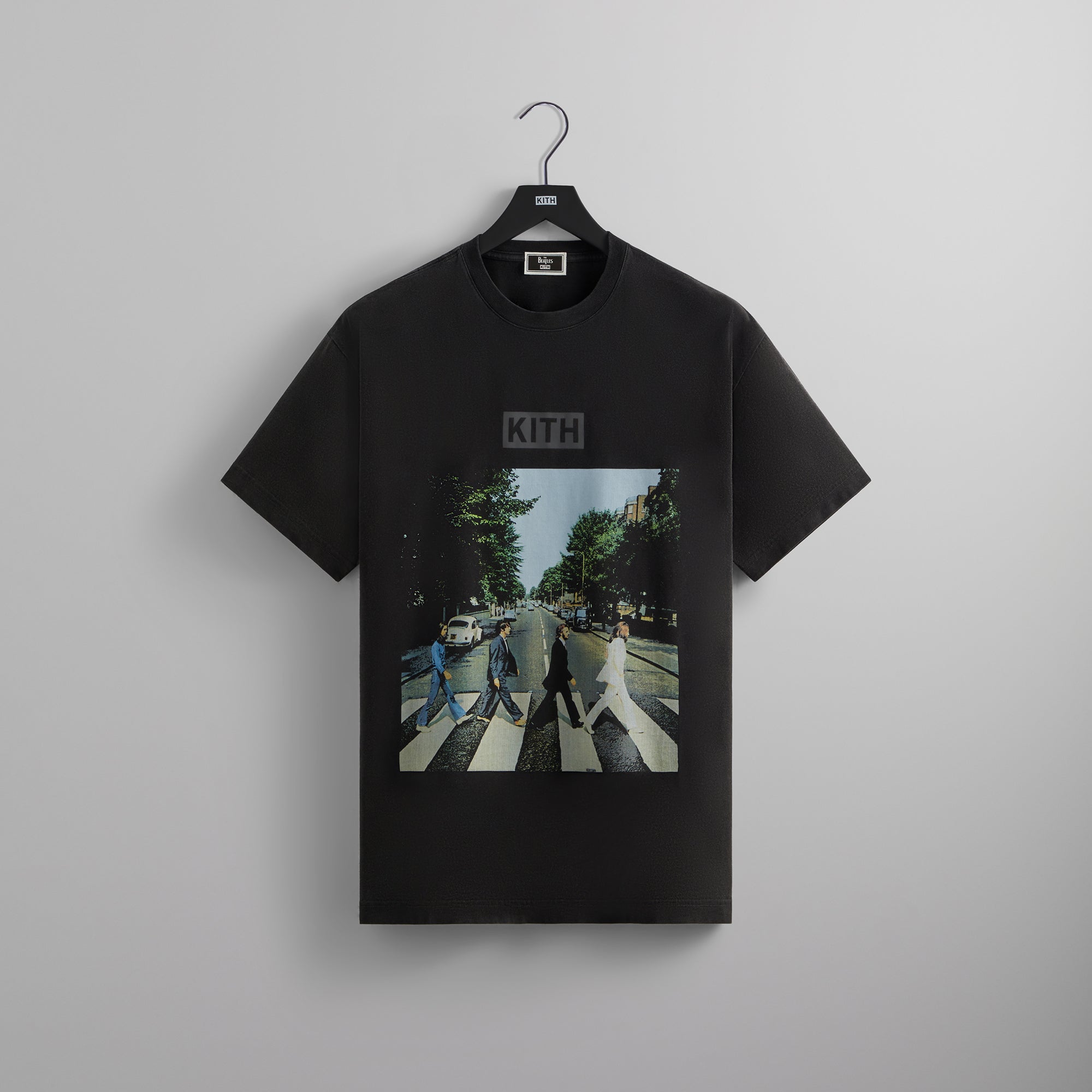 Kith for The Beatles Abbey Road Vintage Tee - Black – Kith Europe