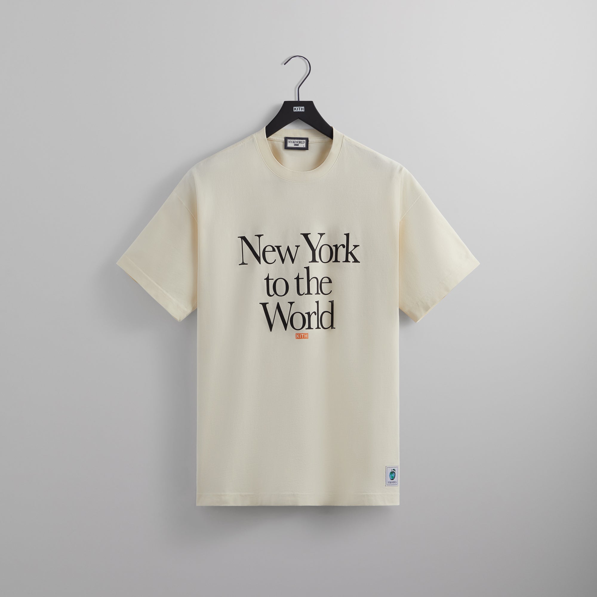 Kith New York to the World™ Motto Tee - Sandrift – Kith Europe