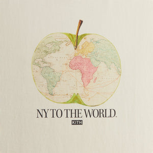 Kith New York to the World™ Apple Vintage Tee - Sandrift – Kith Europe