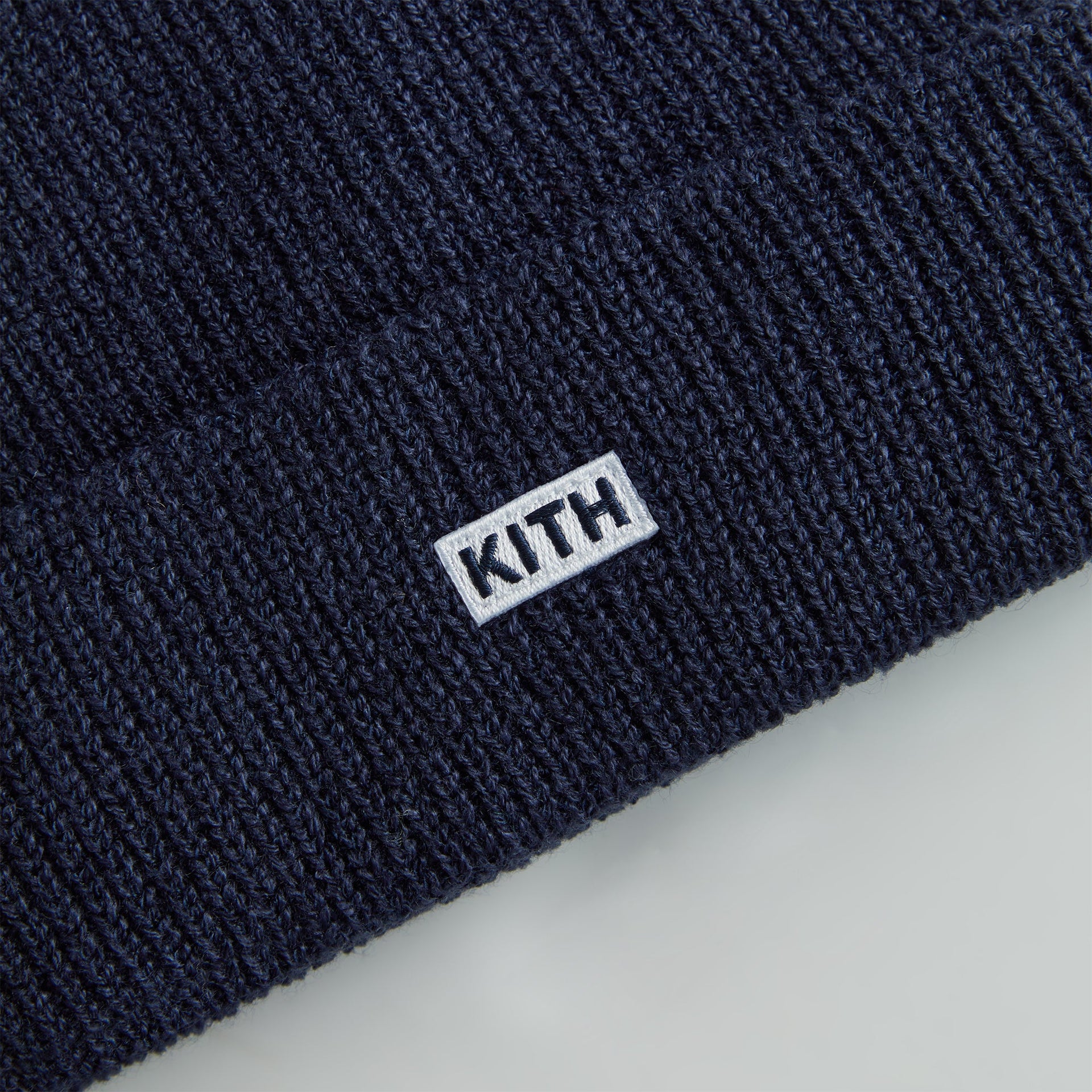 Kith Classic Rib Beanie - Nocturnal