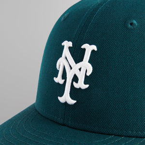New York Mets New Era Retro 59FIFTY Fitted Hat - Stone/Royal